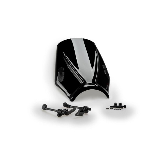 Ζελατίνα Mito Black PUIG 20724N YAMAHA: MT-07 2014-24, MT-09 2013-16 Ζελατίνα Mito Black PUIG 20724N YAMAHA: MT-07 2014-24, MT-09 2013-16