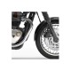 Επέκταση μπροστινού φτερού, μαύρη, PUIG 20809N TRIUMPH: THRUXTON 1200 2016-19