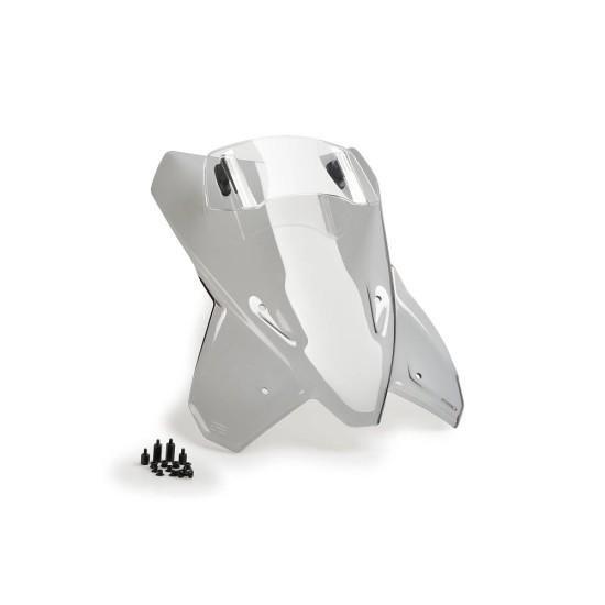 Ζελατίνα Touring Plus με γείσο, φιμέ, PUIG 20817H KTM: 1290 SUPER ADVENTURE R 2021-25, 1290 SUPER ADVENTURE S 2021-25