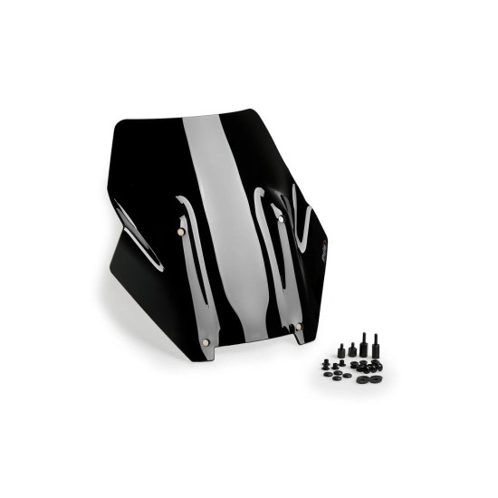 Αθλητική ζελατίνα μαύρη PUIG 20841N HARLEY DAVIDSON: PAN AMERICA RA1250 2021-23, PAN AMERICA SPECIAL RA1250S 2021-, PAN AMERICA SPECIAL RA1250SE 2025