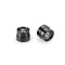 Αντίβαρα τιμονιού Speed Μαύρα PUIG 21013N KAWASAKI: ELIMINATOR 500 2024-, ER-6F 2009-16, ER-6N 2005-16