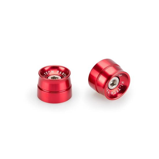 Αντίβαρα τιμονιού Speed  Red PUIG 21013R KAWASAKI: ELIMINATOR 500 2024-, ER-6F 2009-16, ER-6N 2005-16