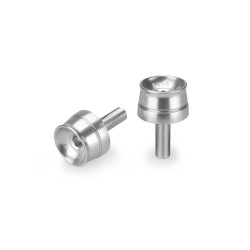 Αντίβαρα τιμονιού Speed Silver PUIG 21028P Αντίβαρα τιμονιού Speed Silver PUIG 21028P