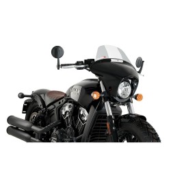 Ζελατίνα Touring Batwing SML φιμέ PUIG 21074H INDIAN: SCOUT BOBBER 2018-