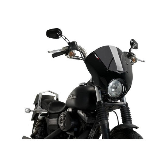 Ζελατίνα Dark Night Σκούρη Φιμέ  PUIG 21095F HARLEY DAVIDSON: DYNA STREET BOB FXDB-I 2006-17