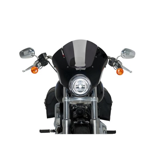 Ζελατίνα Dark Night Σκούρο Φιμέ PUIG 21096F HARLEY DAVIDSON: SOFTAIL LOW RIDER FXLR 2018-20