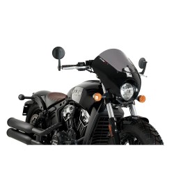 Σκοτεινή Νύχτα Σκοτεινός Φιμέ PUIG 21107F INDIAN: SCOUT BOBBER 2018-