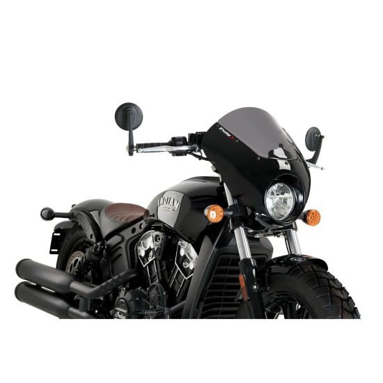 Σκοτεινή Νύχτα Σκοτεινός Φιμέ PUIG 21107F INDIAN: SCOUT BOBBER 2018-