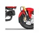Επέκταση μπροστινού φτερού, μαύρη, PUIG 21166N HONDA: MSX125 GROM 2021-25