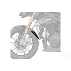 Επέκταση μπροστινού φτερού, μαύρη, PUIG 21171N TRIUMPH: DAYTONA 660 2024-, SPEED TRIPLE 1200 RR 2022-, SPEED TRIPLE 1200 RS 2021-