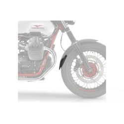 Επέκταση μπροστινού φτερού, μαύρη, PUIG 21173N MOTO GUZZI: V7 850 SPECIAL 2021-, V7 III STONE 750 2017-22, V7 IV 850 CENTENARIO 2021-23