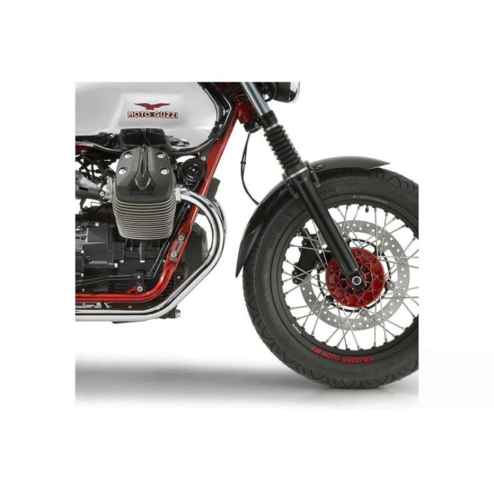 Επέκταση μπροστινού φτερού, μαύρη, PUIG 21173N MOTO GUZZI: V7 850 SPECIAL 2021-, V7 III STONE 750 2017-22, V7 IV 850 CENTENARIO 2021-23