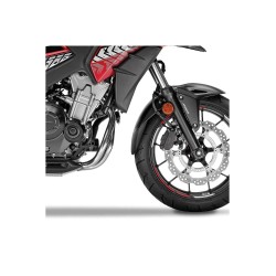 Επέκταση μπροστινού φτερού, μαύρη, PUIG 21254N KAWASAKI: Z650RS 2022-
