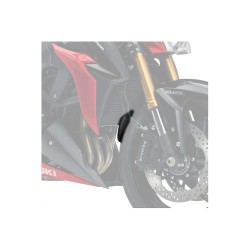Επέκταση μπροστινού φτερού, μαύρη, PUIG 21315N SUZUKI: GSX-S1000 2021-, GSX-S1000GT 2022-, GSX-S950 2022-23