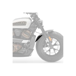 Επέκταση μπροστινού φτερού, μαύρη, PUIG 21368N HARLEY DAVIDSON: SPORTSTER S RH1250S 2021-