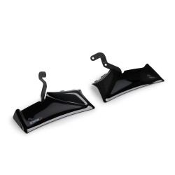 Naked front spoilers, black, PUIG 21471N Naked front spoilers, black, PUIG 21471N