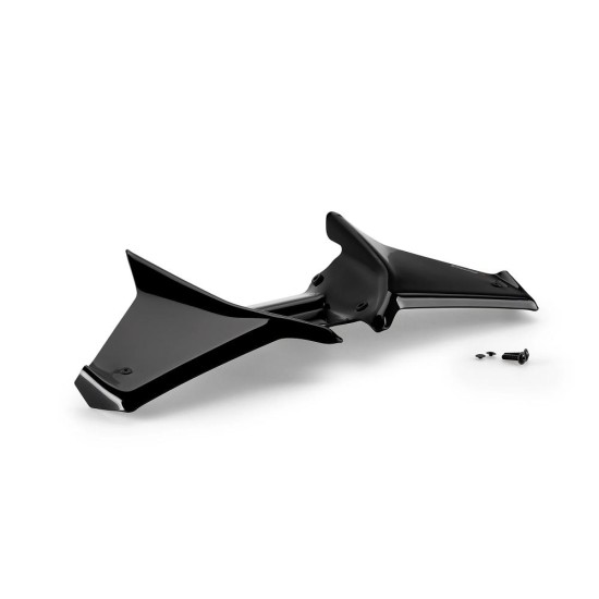Naked front spoilers, black, PUIG 21519N Naked front spoilers, black, PUIG 21519N