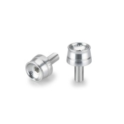 Αντίβαρα τιμονιού Speed Silver PUIG 21626P Αντίβαρα τιμονιού Speed Silver PUIG 21626P