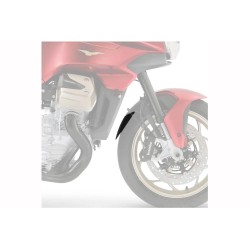 Επέκταση μπροστινού φτερού, μαύρη, PUIG 21643N MOTO GUZZI: V100 MANDELLO 2023-