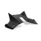 Naked front spoilers, black matte, PUIG 21704J