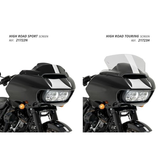 Ζελατίνα High-Road Sport Μαύρο ματ PUIG 21722J Ζελατίνα High-Road Sport Μαύρο ματ PUIG 21722J
