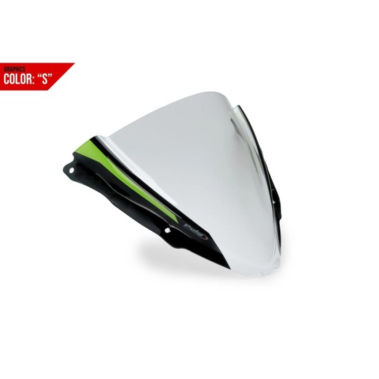 Γραφικά ζελατίνας Z-Racing PUIG 21831S KAWASAKI: ZX-6R NINJA 2024-