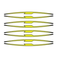 Λωρίδες ζάντας Performance Yellow PUIG 21833G