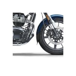 Επέκταση μπροστινού φτερού, μαύρη, PUIG 21846N ROYAL ENFIELD: SUPER METEOR 650 2023-