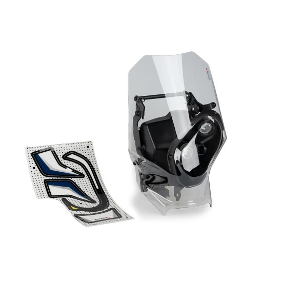 Ζελατίνα Rally Clear PUIG 21903W HUSQVARNA: FE 250 2014-, FE 350 2014-, FE 450 2014-, KTM: 250EXC CHAMPION EDITION 2026-, 250EXC-F 2005-, 300EXC 1998-2014 / 2021-
