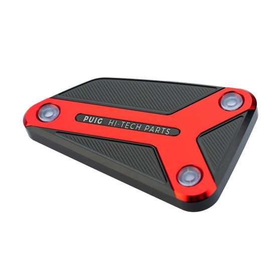 Κάλυμμα δεξαμενής υγρού μπροστινού φρένου, κόκκινο, PUIG 22004R HUSQVARNA, KTM
