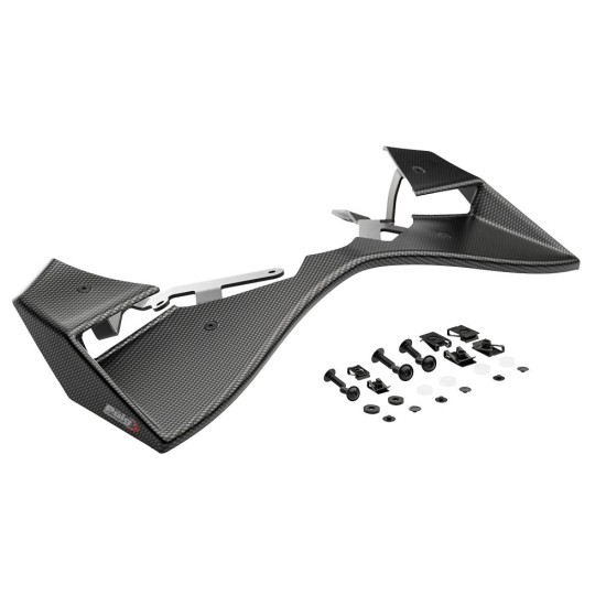 Μπροστινό spoiler GP σε εμφάνιση άνθρακα της PUIG 22075C SUZUKI