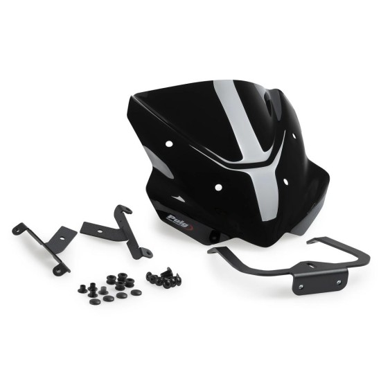 Ζελατίνα New Generation Sport Μαύρο PUIG 22234N TRIUMPH: STREET TRIPLE 765 R 2023-, STREET TRIPLE 765 RS 2023-