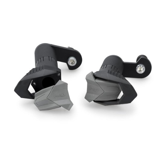 R19 Προστατευτικά πλαισίου, μαύρα, PUIG 22236N APRILIA: RS 457 2024-