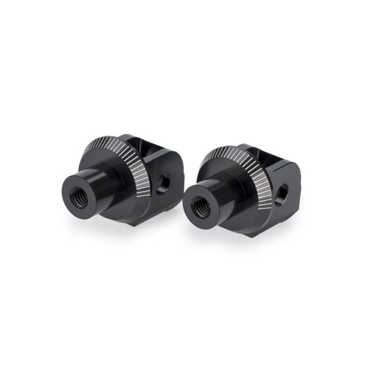 Αντάπτορας για μαρσπιέ Rider, μαύρος, PUIG 22243N APRILIA: RS 457 2024-, TUONO 457 2025- Αντάπτορας για μαρσπιέ Rider, μαύρος, PUIG 22243N APRILIA: RS 457 2024-, TUONO 457 2025-