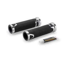 Χερούλια Revving Grips Silver PUIG 22272P Χερούλια Revving Grips Silver PUIG 22272P