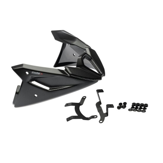 Spoiler κινητήρα με Carbon Look PUIG 22332C KTM: 125 DUKE 2021- Spoiler κινητήρα με Carbon Look PUIG 22332C KTM: 125 DUKE 2021-