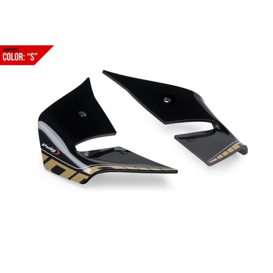 Spoilers D12 Graphics PUIG 22384S HONDA: CB1000 HORNET 2025-