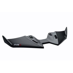 Naked front spoilers, black matte, PUIG 22446J KAWASAKI: Z900 2025-, Z900SE 2025- Naked front spoilers, black matte, PUIG 22446J KAWASAKI: Z900 2025-, Z900SE 2025-