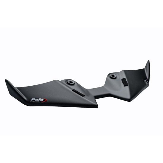 Naked front spoilers, black matte, PUIG 22446J KAWASAKI: Z900 2025-, Z900SE 2025- Naked front spoilers, black matte, PUIG 22446J KAWASAKI: Z900 2025-, Z900SE 2025-