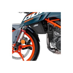 Επέκταση μπροστινού φτερού, μαύρη, PUIG 22498N KTM: 125 DUKE 2024-, 390 DUKE 2024-