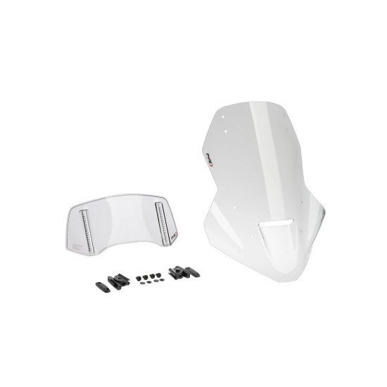 Touring ζελατίνα με γείσο, διαφανές, PUIG 22510W HONDA: NC750X 2025- Touring ζελατίνα με γείσο, διαφανές, PUIG 22510W HONDA: NC750X 2025-