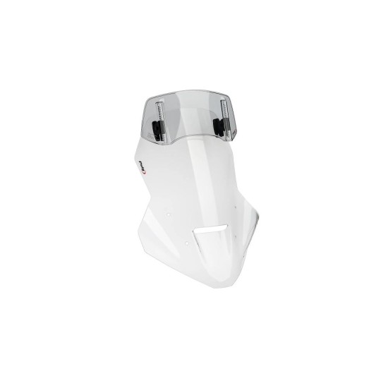 Touring ζελατίνα με γείσο, διαφανές, PUIG 22510W HONDA: NC750X 2025- Touring ζελατίνα με γείσο, διαφανές, PUIG 22510W HONDA: NC750X 2025-