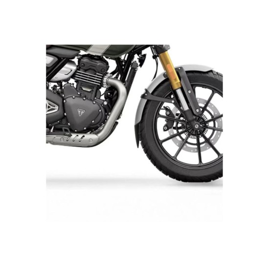 Επέκταση μπροστινού φτερού, μαύρη, PUIG 22563N TRIUMPH: SCRAMBLER 400X 2024-25 Επέκταση μπροστινού φτερού, μαύρη, PUIG 22563N TRIUMPH: SCRAMBLER 400X 2024-25