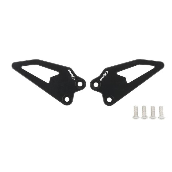 Προστατευτικά φτέρνας αναβάτη Μαύρες PUIG 22650N YAMAHA: YZF-R9 2025-
