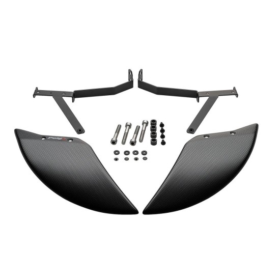 Αεροδυναμικός ανακλαστήρας τροχού PUIG με Carbon look 22667C YAMAHA: YZF-R1 2025
