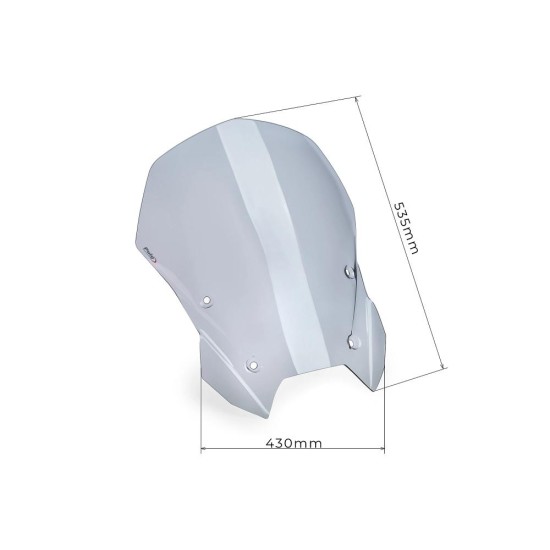 Ζελατίνα Smoke της PUIG 22681H BMW: R1300RS 2025- Ζελατίνα Smoke της PUIG 22681H BMW: R1300RS 2025-