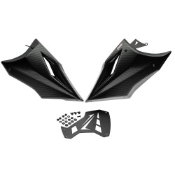 Spoiler κινητήρα με Carbon Look PUIG 22732C KAWASAKI: Z900 2017-, Z900SE 2022-