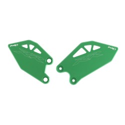 Προστατευτικά φτέρνας αναβάτη Green PUIG 22850V KAWASAKI: ZX-10R 2026-, ZX-10RR 2026-