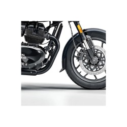 Επέκταση μπροστινού φτερού, μαύρη, PUIG 22885N ROYAL ENFIELD: SHOTGUN 650 2024-