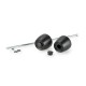 PHB19 Προστατευτικό μπροστινού πιρουνιού, μαύρο, PUIG 22904N ROYAL ENFIELD: BEAR 650 2025-, GUERRILLA 450 2024-, HIMALAYAN 450 2024-